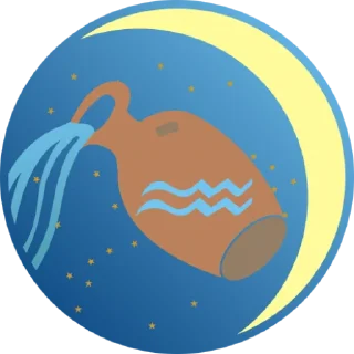 ♒️-Horoscope, Telegram Sticker