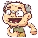 😃-Grandpy, Telegram Sticker