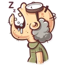 😴-Grandpy, Telegram Sticker