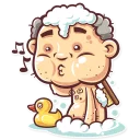 🛁-Grandpy, Telegram Sticker