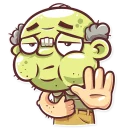 😵-Grandpy, Telegram Sticker