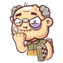 👊-Grandpy, Telegram Sticker