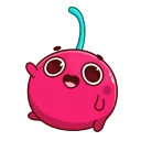 👋-Hot Cherry, Telegram Sticker