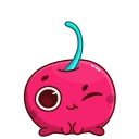 😉-Hot Cherry, Telegram Sticker