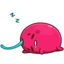 😴-Hot Cherry, Telegram Sticker