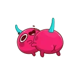 😘-Hot Cherry, Telegram Sticker