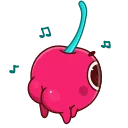 🍑-Hot Cherry, Telegram Sticker