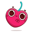 ❤️-Hot Cherry, Telegram Sticker