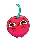 ☺️-Hot Cherry, Telegram Sticker