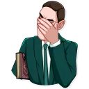 🤦‍♂️-H. P. Lovecraft, Telegram Sticker