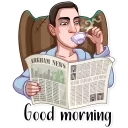 ☕️-H. P. Lovecraft, Telegram Sticker