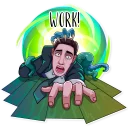 👨‍💼-H. P. Lovecraft, Telegram Sticker