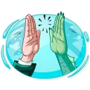 👏-H. P. Lovecraft, Telegram Sticker
