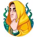 😑-H. P. Lovecraft, Telegram Sticker