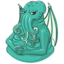 ⌛️-H. P. Lovecraft, Telegram Sticker