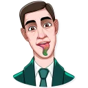 😛-H. P. Lovecraft, Telegram Sticker