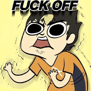🖕-HQ-1 @Toji_sama, Telegram Sticker