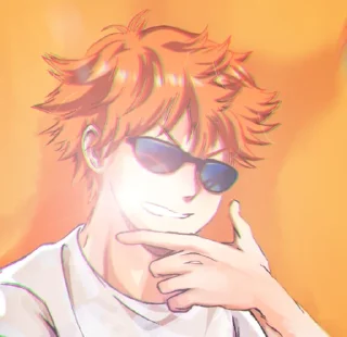 😎-HQ-1 @Toji_sama, Telegram Sticker
