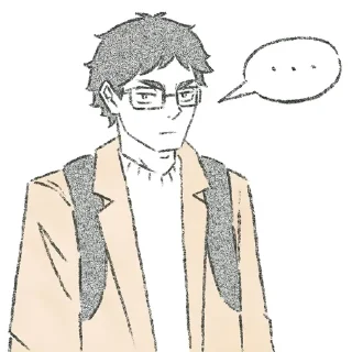 😐-HQ-1 @Toji_sama, Telegram Sticker
