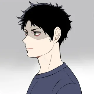 😒-HQ-1 @Toji_sama, Telegram Sticker