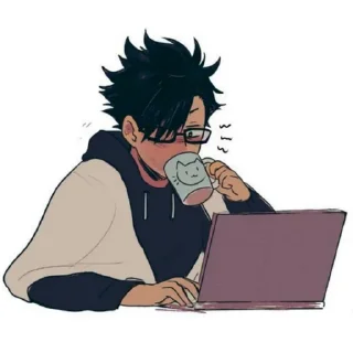 💻-HQ-1 @Toji_sama, Telegram Sticker