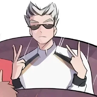 😎-HQ-1 @Toji_sama, Telegram Sticker