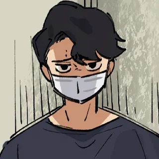 😐-HQ-1 @Toji_sama, Telegram Sticker