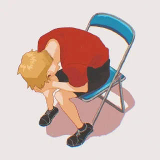 😔-HQ-1 @Toji_sama, Telegram Sticker
