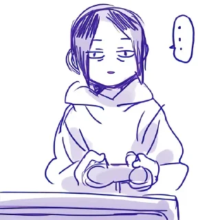😐-HQ-2 @Toji_sama, Telegram Sticker
