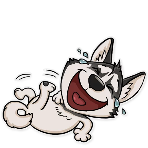 Husko, telegram sticker