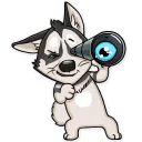 😳-Husko, Telegram Sticker