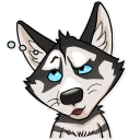 🤔-Husko, Telegram Sticker