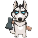 😆-Husko, Telegram Sticker