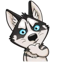 🤔-Husko, Telegram Sticker