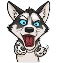 😵-Husko, Telegram Sticker