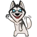 👋-Husko, Telegram Sticker