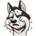 😭-Husko, Telegram Sticker