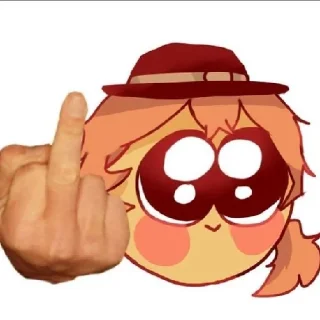 🖕-Больше стикеров тут:@jagermeister_s, Telegram Sticker