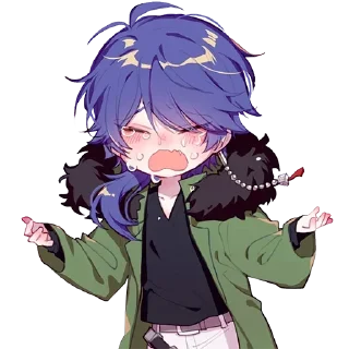 😭-Hypnosis Mic, Telegram Sticker