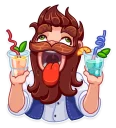 😛-Beerman, Telegram Sticker