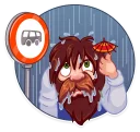 ☔️-Beerman, Telegram Sticker