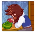🌧-Beerman, Telegram Sticker