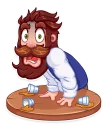 😨-Beerman, Telegram Sticker