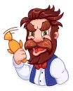 😠-Beerman, Telegram Sticker