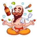 😌-Beerman, Telegram Sticker