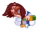 😪-Beerman, Telegram Sticker