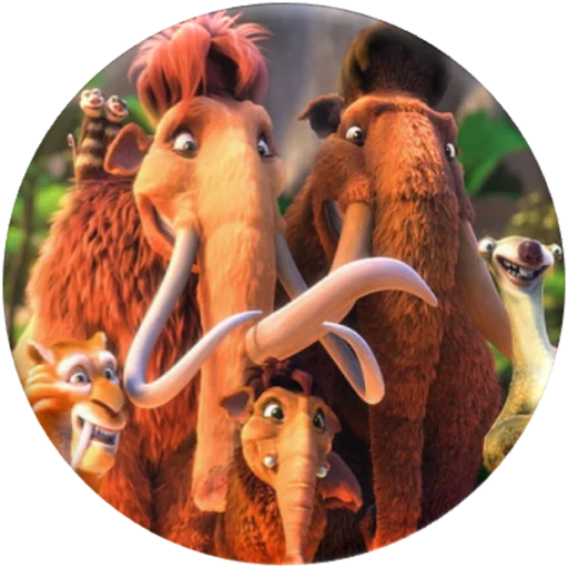Ice Age, telegram sticker