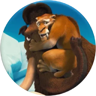 😱-Ice Age, Telegram Sticker