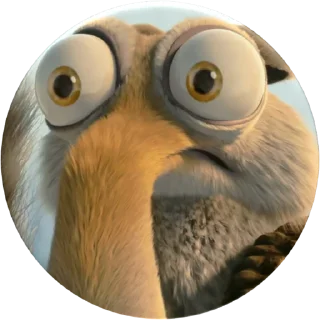 😳-Ice Age, Telegram Sticker