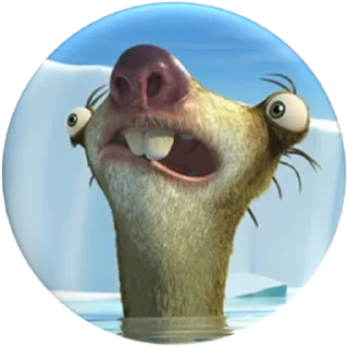 😲-Ice Age, Telegram Sticker